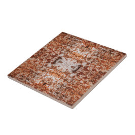 Azulejo Patrón repetido de medios mixtos con fotografía de