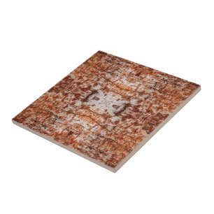 Azulejo Patrón repetido de medios mixtos con fotografía de