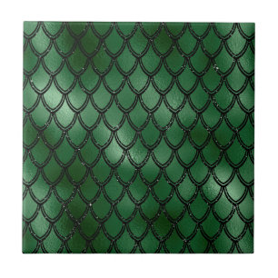 Azulejo Patrón reptil serpiente verde