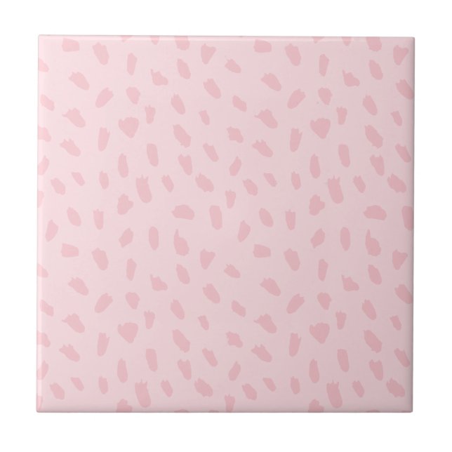 Azulejo Patrón Rosa Rubor (Frente)