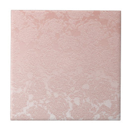 Azulejo Patrón rosa Rubor floral moderno