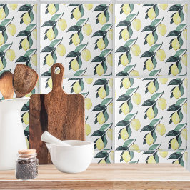 Azulejo Patrón sin foco de las lámparas amarillas de color