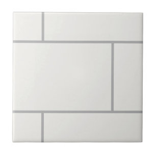 Azulejo Patrón tradicional de mosaico de metro clásico