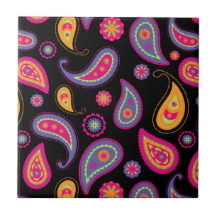 Azulejo Patrón transparente y colorido