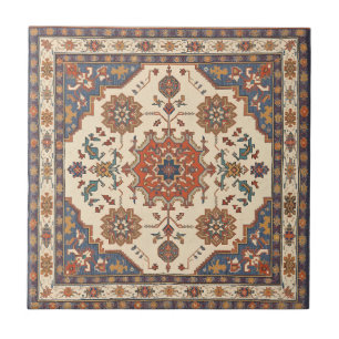 Azulejo Patrón turco oriental persa antiguo vintage