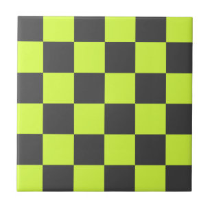 Azulejo Patrón Verde y Gris vibrante