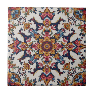 Azulejo Patrón vintage antiguo persa oriental turco
