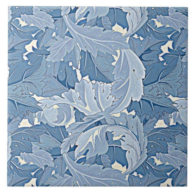 Azulejo Patrón William Morris, Jardín de flores, (Frente)