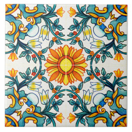 Azulejo Patronato Botánico Mediterráneo