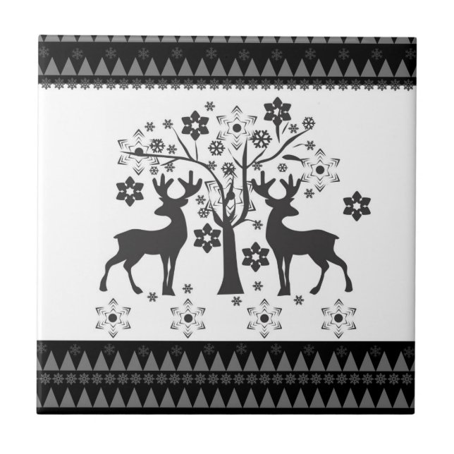 Azulejo patrones de navidad (Frente)