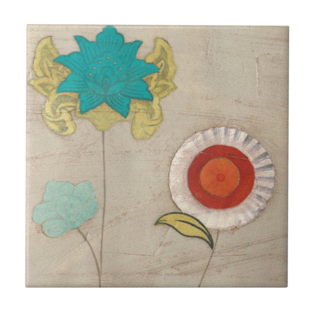 Azulejo Patrones Petales I (Frente)