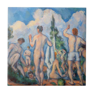 Azulejo Paul Cezanne - Bañistas