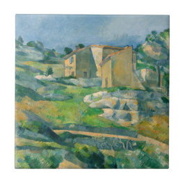 Azulejo Paul Cezanne - Casas en Provenza, Valle de Riaux