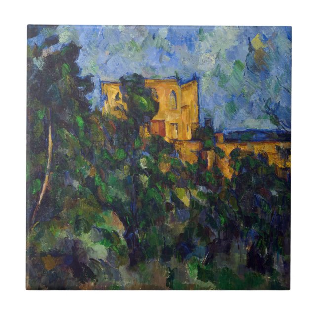 Azulejo Paul Cezanne - Castillo Negro (Frente)