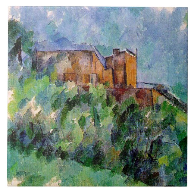 Azulejo Paul Cezanne - Chateau Noir (Frente)