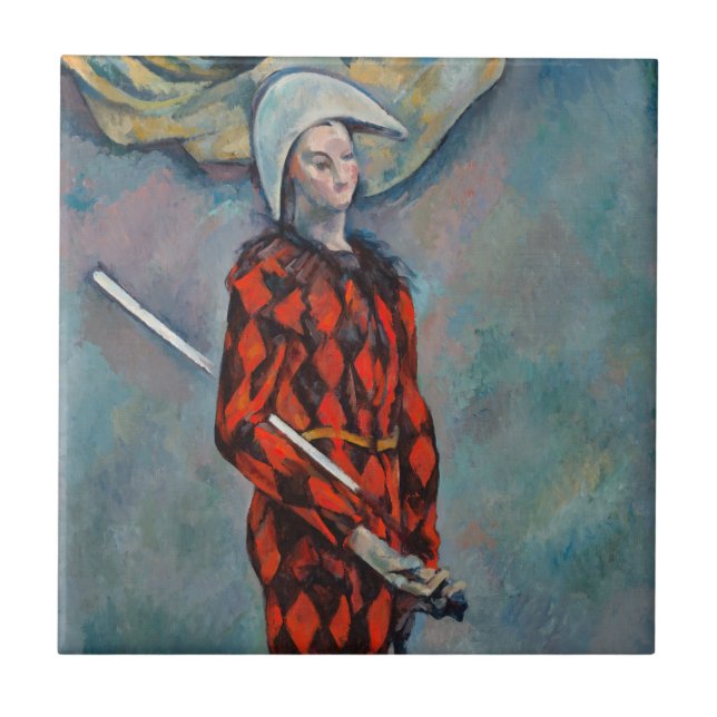 Azulejo Paul Cezanne - Harlequin (Frente)