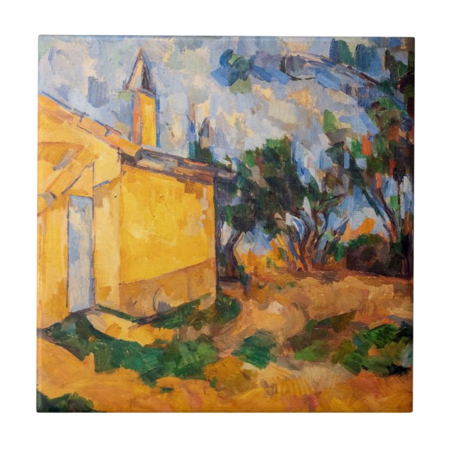 Azulejo Paul Cezanne - Le Cabanon de Jourdan (Frente)