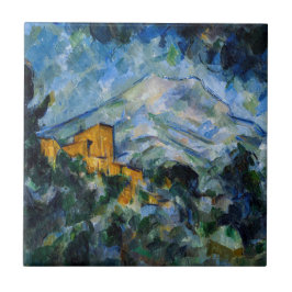 Azulejo Paul Cezanne - Mont Saint-Victoire y Chateau Noir