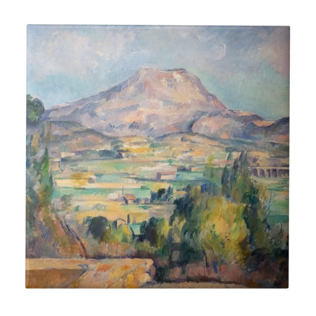 Azulejo Paul Cezanne - Mont Sainte-Victoire (Frente)