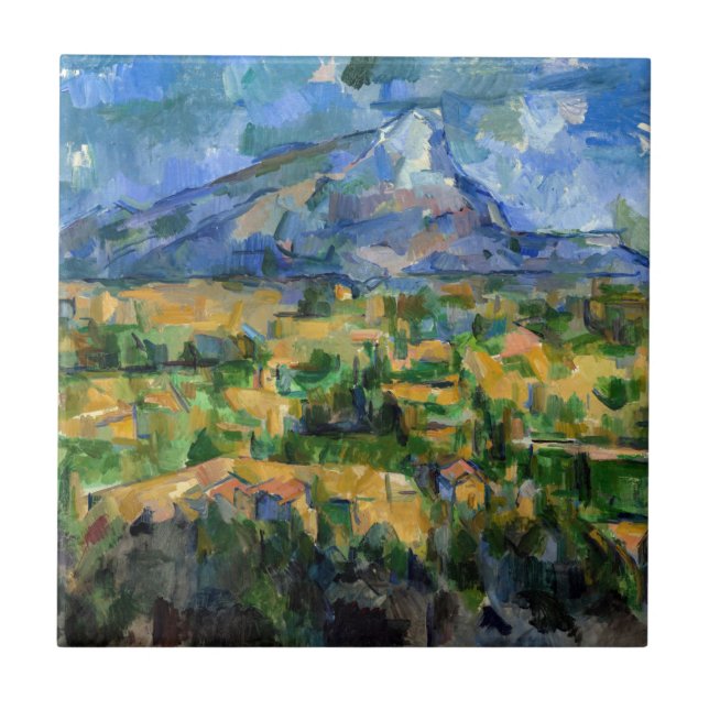 Azulejo Paul Cezanne - Mont Sainte-Victoire (Frente)