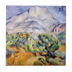 Azulejo Paul Cezanne - Mont Sainte-Victoire, Carretera Tho