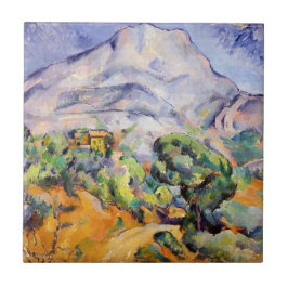 Azulejo Paul Cezanne - Mont Sainte-Victoire, Tholonet Road