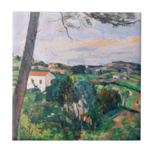 Azulejo Paul Cezanne - Pino en L'Estaque