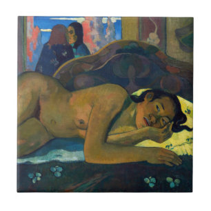 Azulejo Paul Gauguin - Nunca más / O Taiti