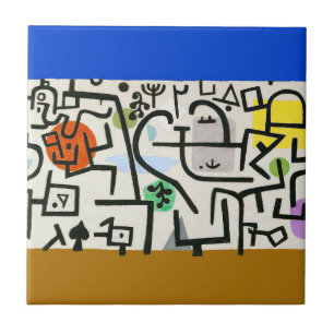 Azulejo Paul Klee Expresionista abstracto Rich Harbour