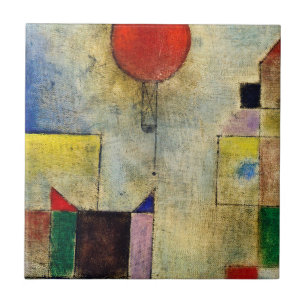 Azulejo Paul Klee - Globo Rojo