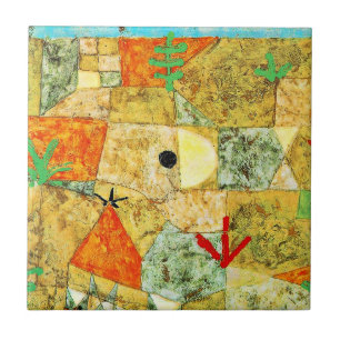 Azulejo Paul Klee - Jardines del Sur,