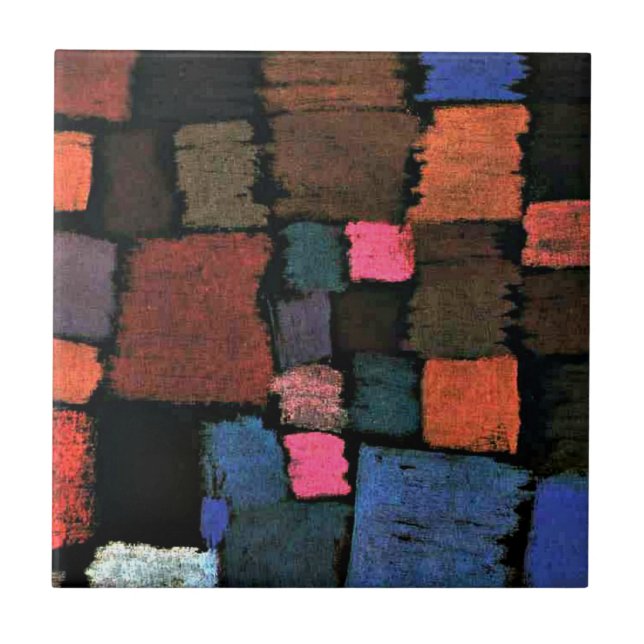 Azulejo Paul Klee: Llegando a su auge (Frente)