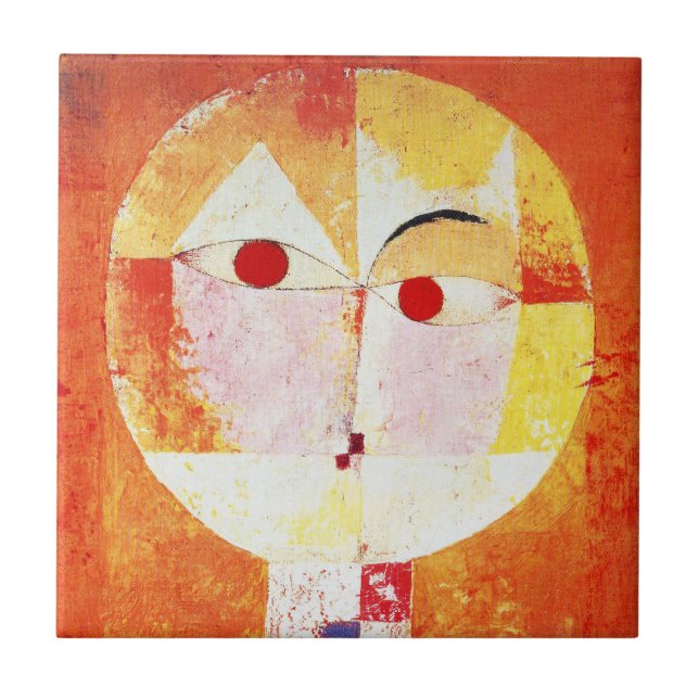 Azulejo Paul Klee Senecio Tile (Frente)