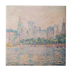 Azulejo Paul Signac - Aviñón, mañana