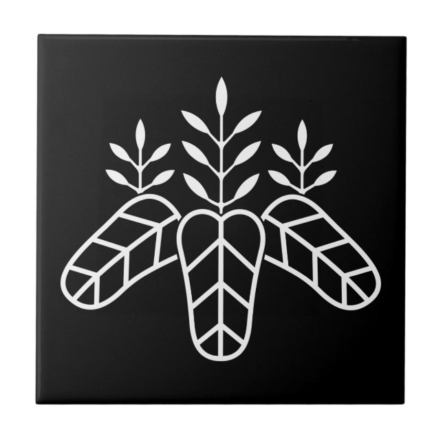 Azulejo Paulownia taiko (Frente)