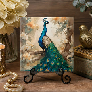 Azulejo Pavo Real Hermoso