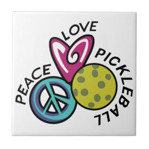 Azulejo Paz amor Pickleball