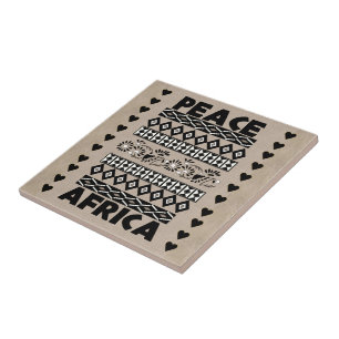 Azulejo Paz en África