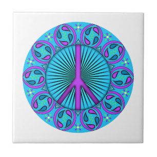 Azulejo Paz ~ Leaf