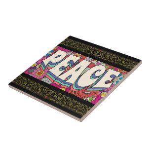 Azulejo Peace Ceramic TIle