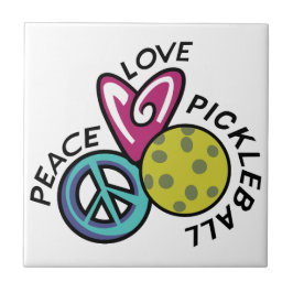 Azulejo Peace Love Pickleball