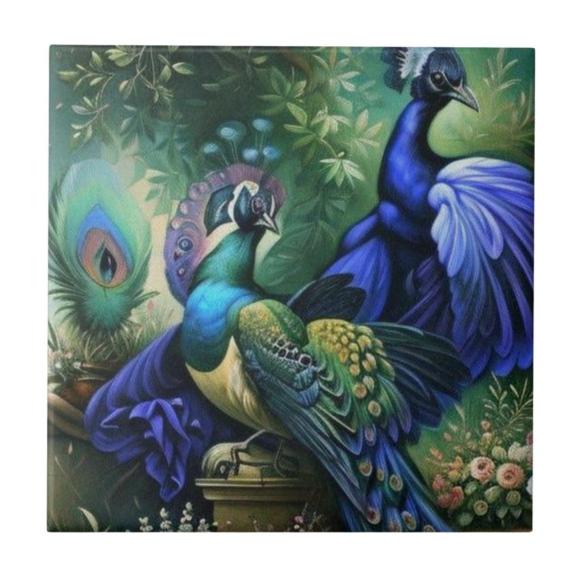 Azulejo Peacock (Frente)