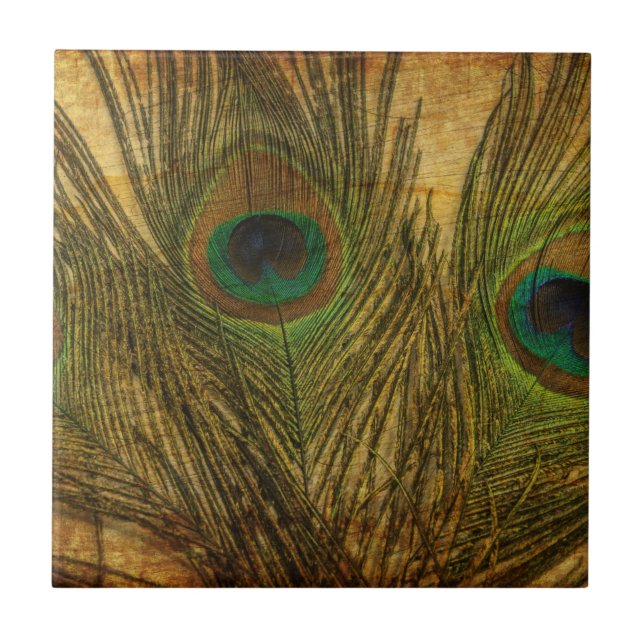Azulejo Peacock Feathers (Frente)