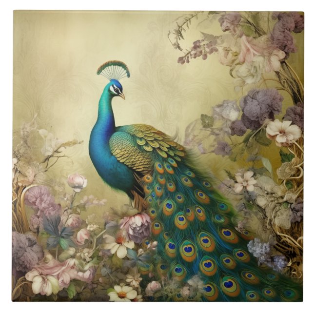 Azulejo Peacock Garden (Frente)