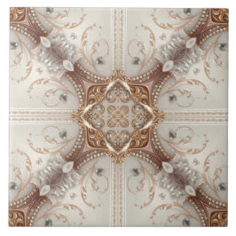 Azulejo Pearl Embellishments Ceramic Tile