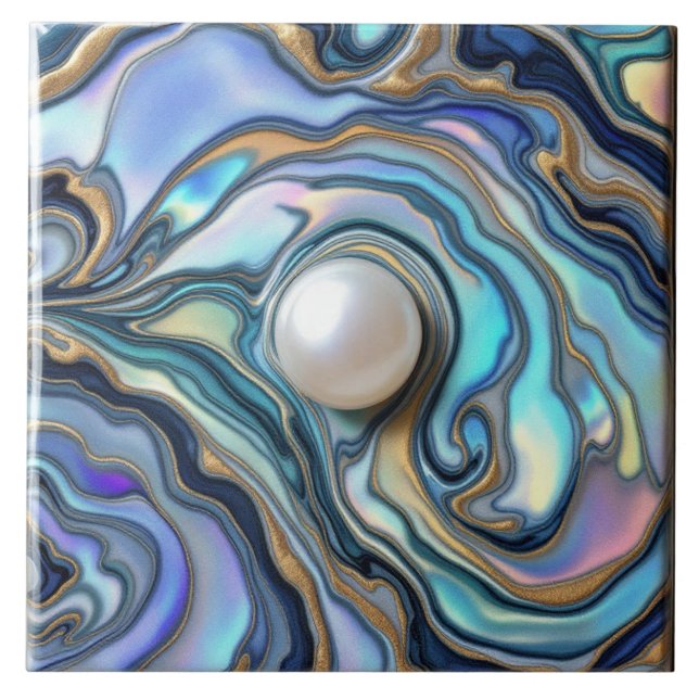 Azulejo Pearl Essence Ceramic Tile (Frente)