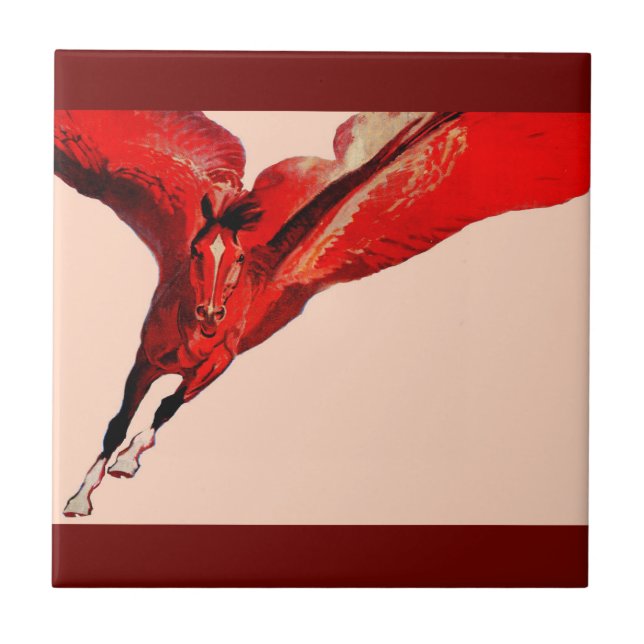 Azulejo Pegasus, el caballo volador (Frente)