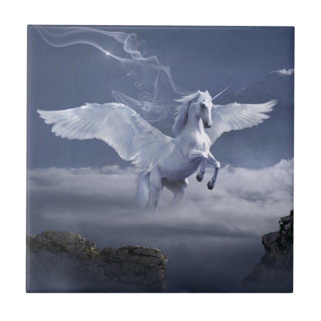 Azulejo Pegasus en vuelo (Frente)