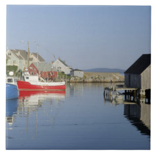 Azulejo Peggy's Cove, Nueva Escocia, Canadá