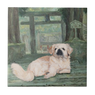 Azulejo Pekinés en la puerta oriental